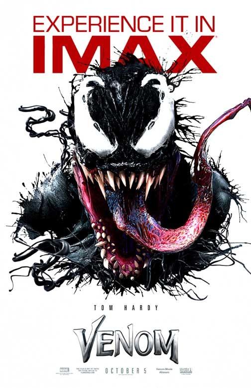 Tom Hardy VENOM Imax movie poster 11x17
