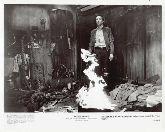 VIDEODROME James Woods original press photo 1983 Cronenberg