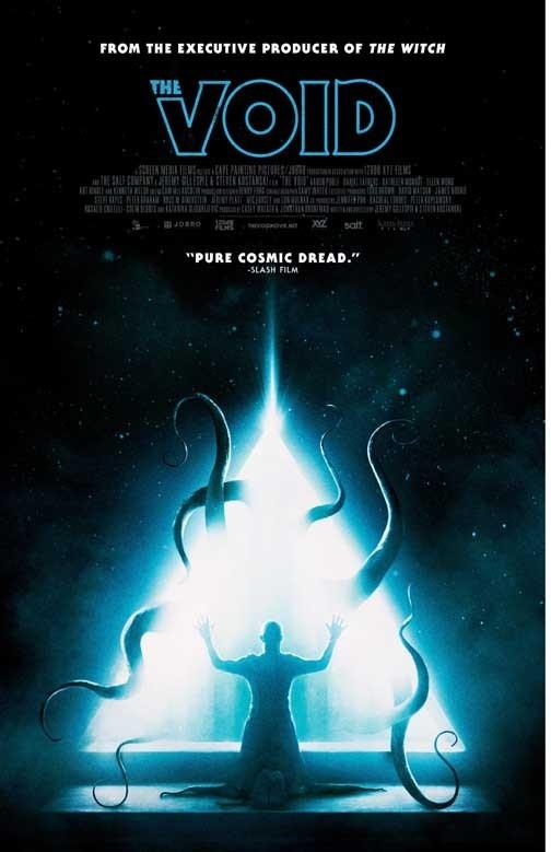 Aaron Poole THE VOID Kathleen Munroe blue movie poster 11x17