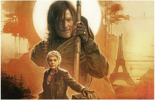 Norman Reedus WALKING DEAD DARYL & CAROL movie poster 11x17