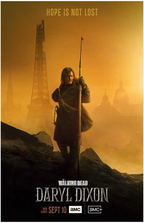 Norman Reedus WALKING DEAD DARYL DIXON movie poster 11x17