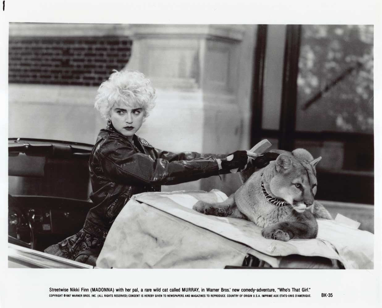 Madonna WHO'S THAT GIRL original 10x8 press photo 1987