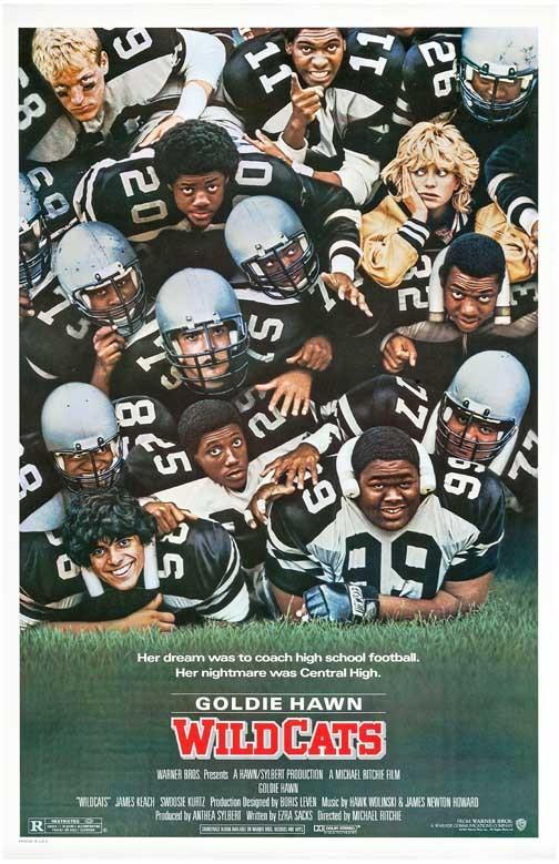 Goldie Hawn WILDCATS Woody Harrelson movie poster 11x17