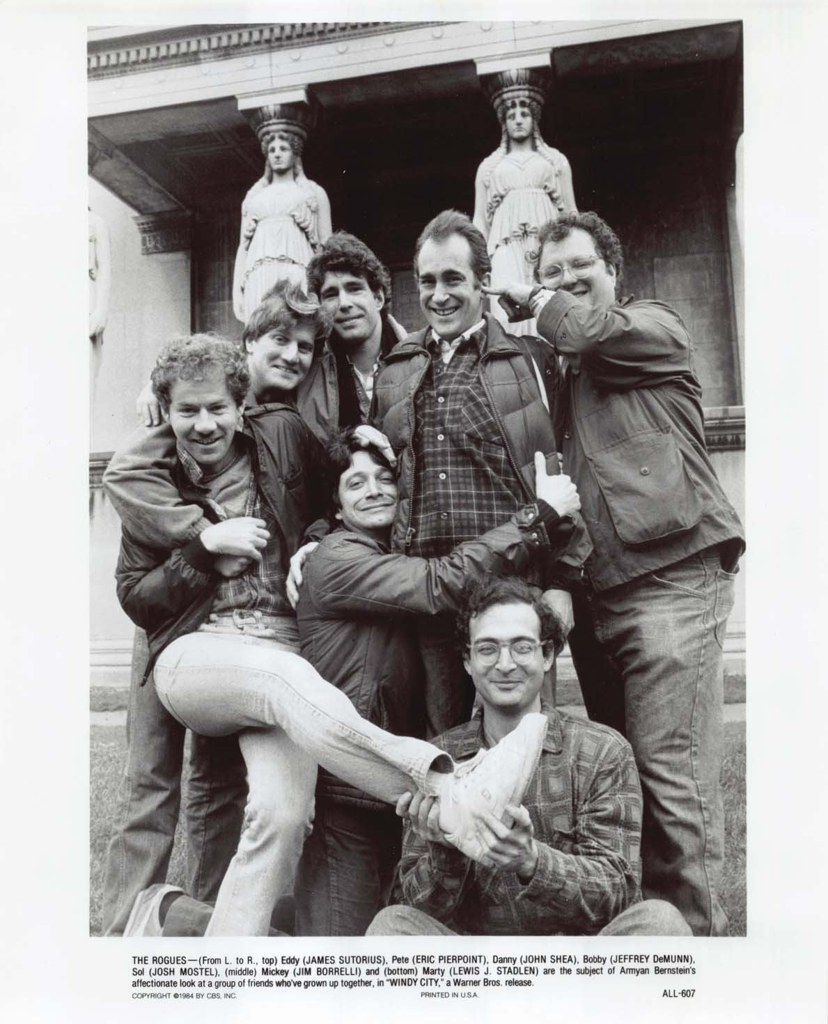 John Shea WINDY CITY Jeffrey DeMunn original 8x10 press photo 1984