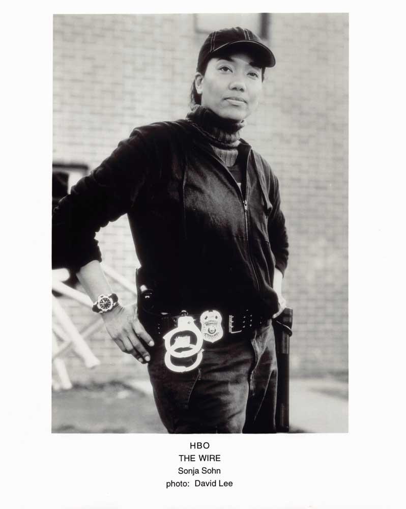 Sonja Sohn HBO's THE WIRE original 8x10 press photo 2001