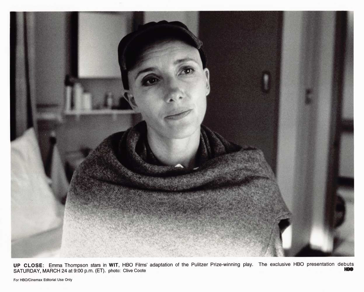 Emma Thompson HBO's WIT original 10x8 press photo 2001