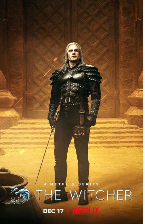 Henry Cavill THE WITCHER Geralt of Rivia movie poster 11x17 S2