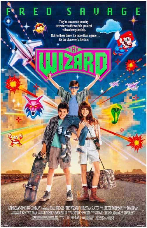 Fred Savage THE WIZARD Luke Edwards movie poster 11x17 Todd Holland