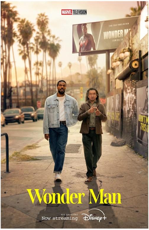 Yahya Abdul-Mateen WONDER MAN Ben Kingsley television poster 11x17