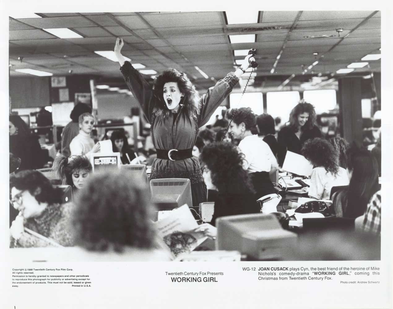 Joan Cusack WORKING GIRL original 10x8 press photo 1988