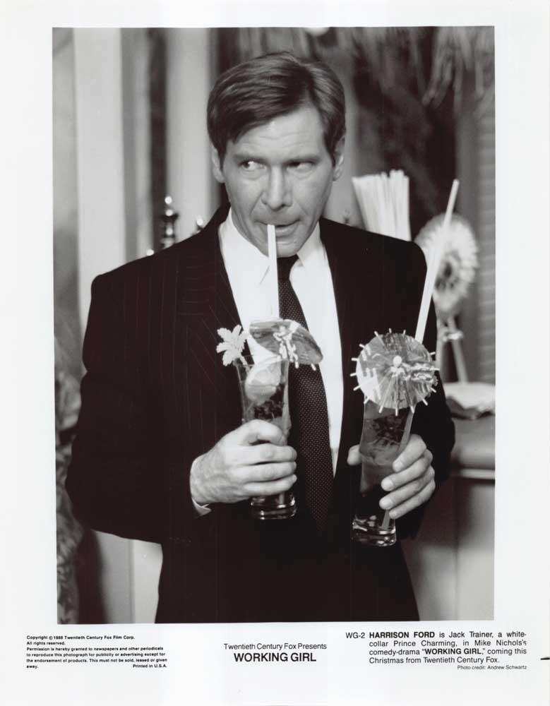 Harrison Ford WORKING GIRL original 8x10 press photo 1988