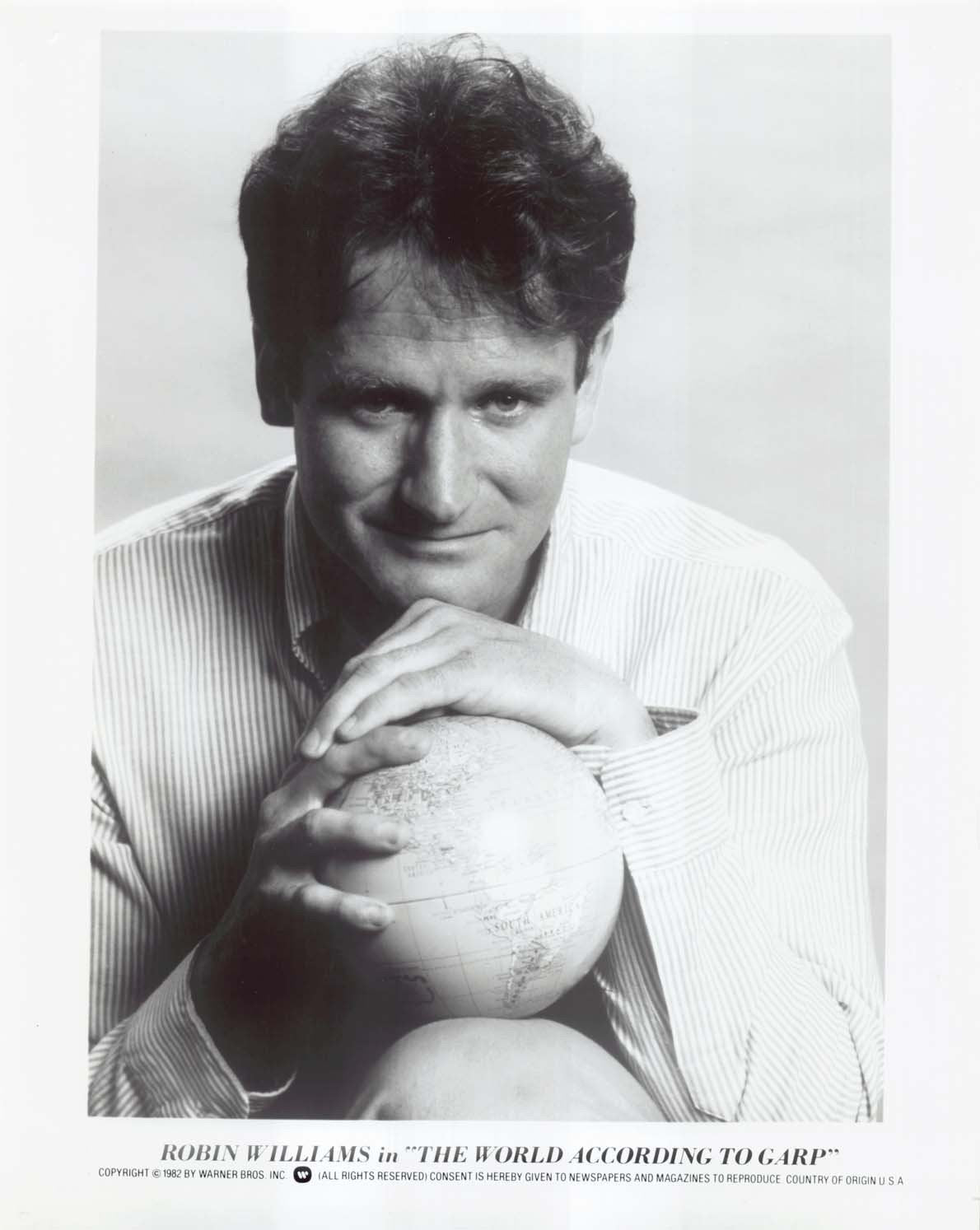 Robin Williams WORLD ACCORDING TO GARP original 8x10 press photo 1982