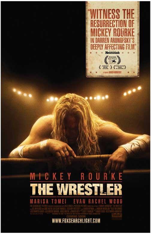 Mickey Rourke THE WRESTLER Marisa Tomei movie poster 11x17