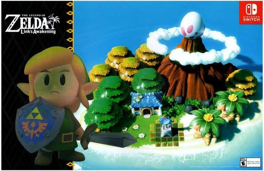 THE LEGEND OF ZELDA LINK'S AWAKENING remake video game poster 11x17