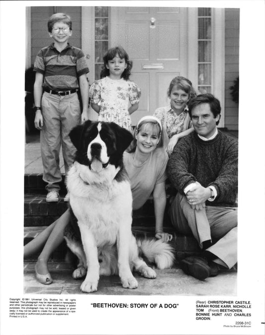 Bonnie Hunt BEETHOVEN Charles Grodin original press photos 1992