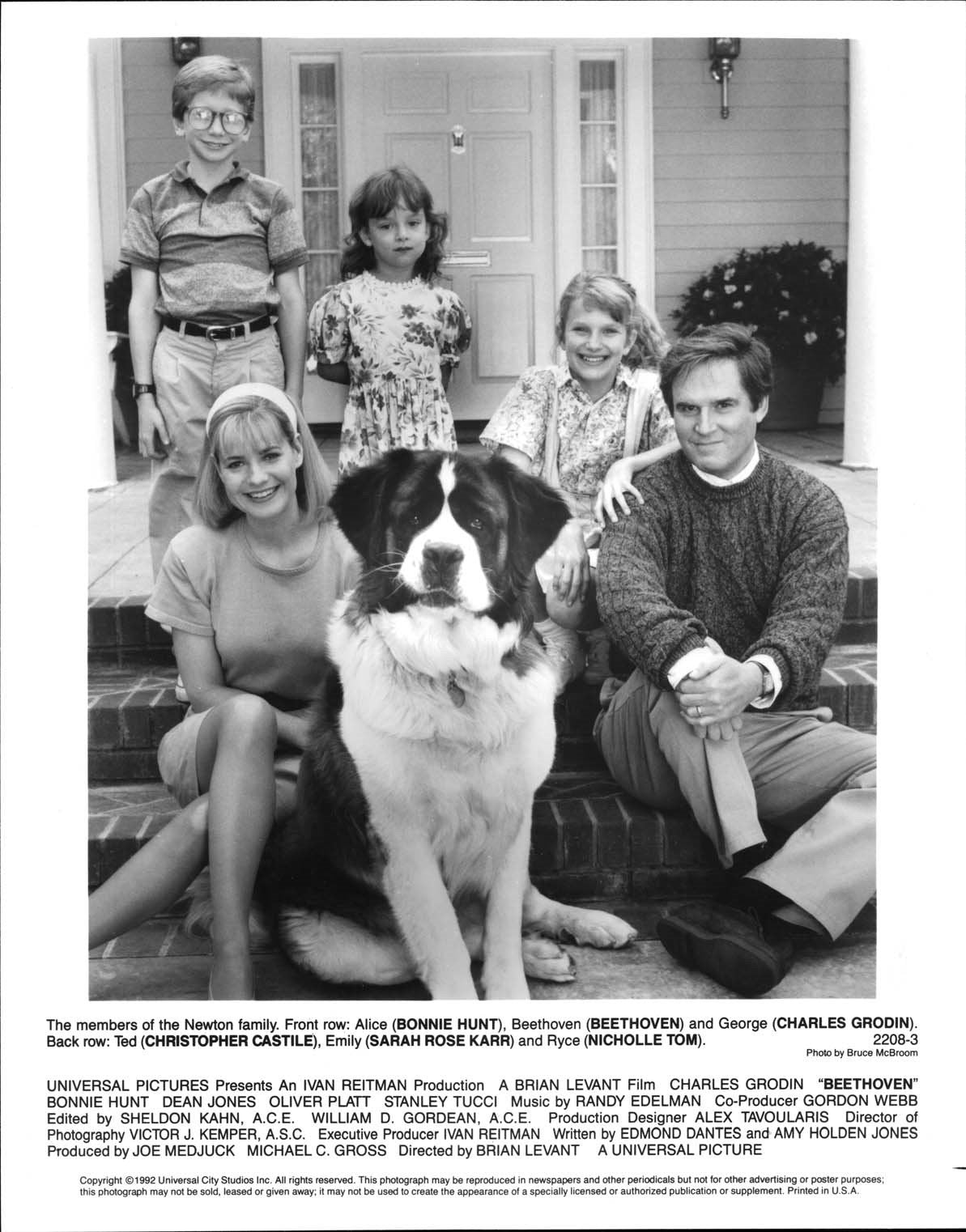 Bonnie Hunt BEETHOVEN Charles Grodin original press photos 1992