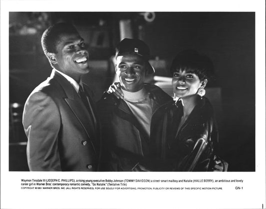 Halle Berry GO NATALIE original press photo 1991