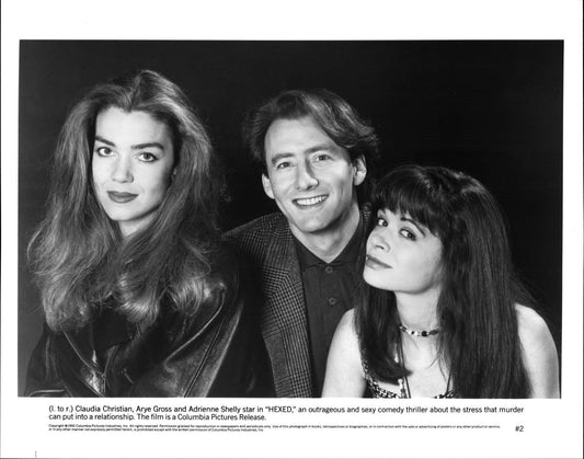 Arye Gross Claudia Christian HEXED Adriene Shelly original press photos 1992