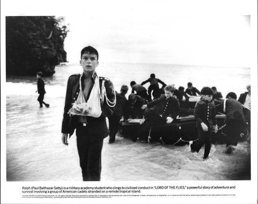 Paul Balthazar Getty LORD OF THE FLIES original press photo 1990