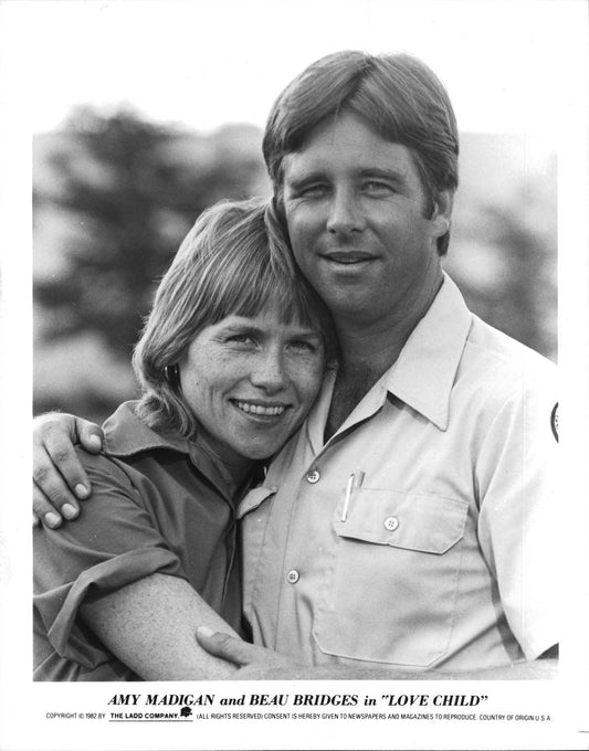 Amy Madigan LOVE CHILD Beau Bridges original press photo 1982