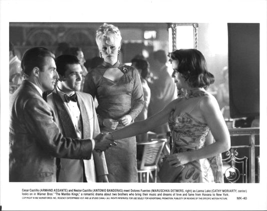 Armand Assante MAMBO KINGS Antonio Banderas original press photo 1992