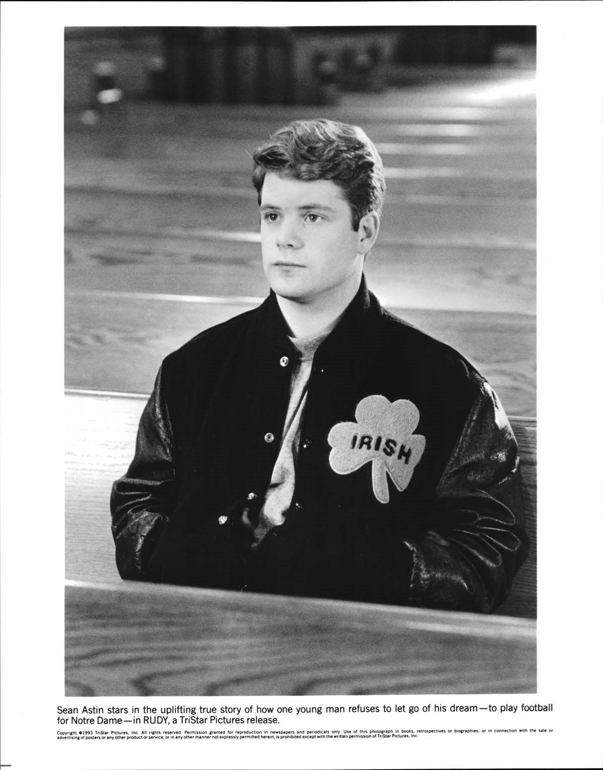 Sean Astin RUDY original press photo 1993