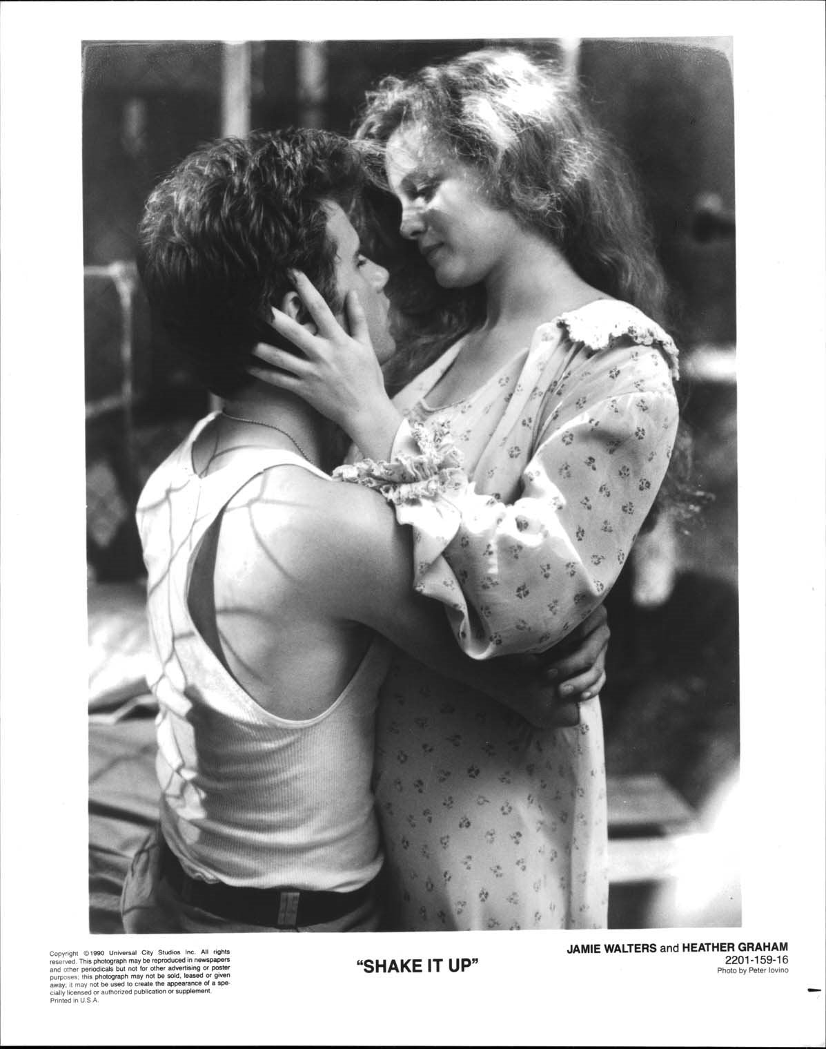 Heather Graham SHAKE IT UP Jamie Walters original press photo 1990