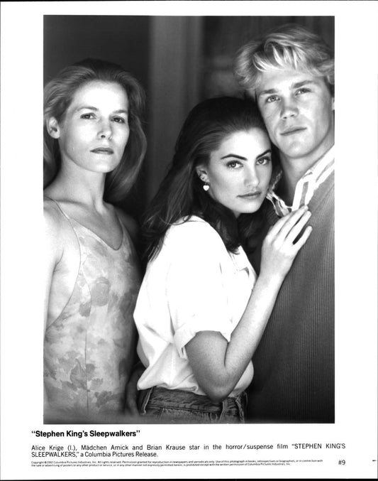 Alice Krige SLEEPWALKERS Madchen Amick Brian Krause original press photo 1992