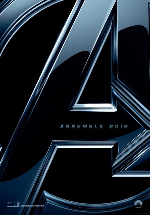 Robert Downey AVENGERS original 27x40 DS advance movie poster Scarlet Johansson