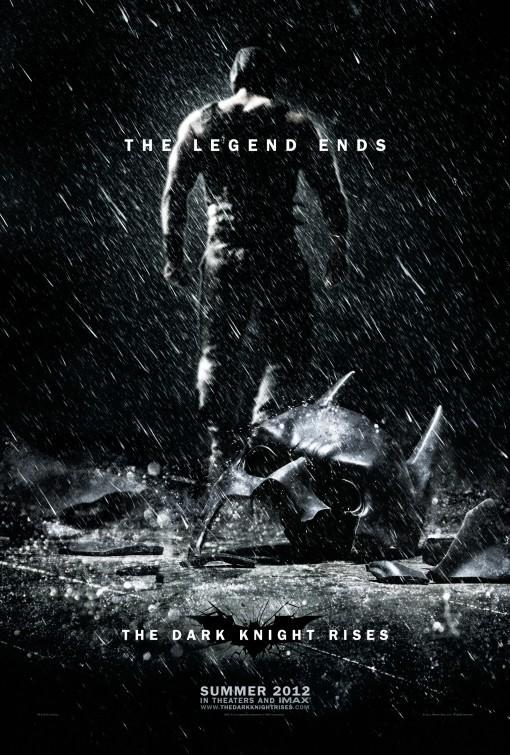 Tom Hardy DARK KNIGHT RISES adv movie poster 2 Sided ORIGINAL FINAL 27x40 Bane