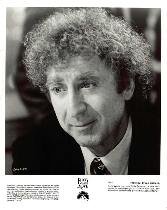 Gene Wilder FUNNY ABOUT LOVE Christine Lahti original press photos 1990