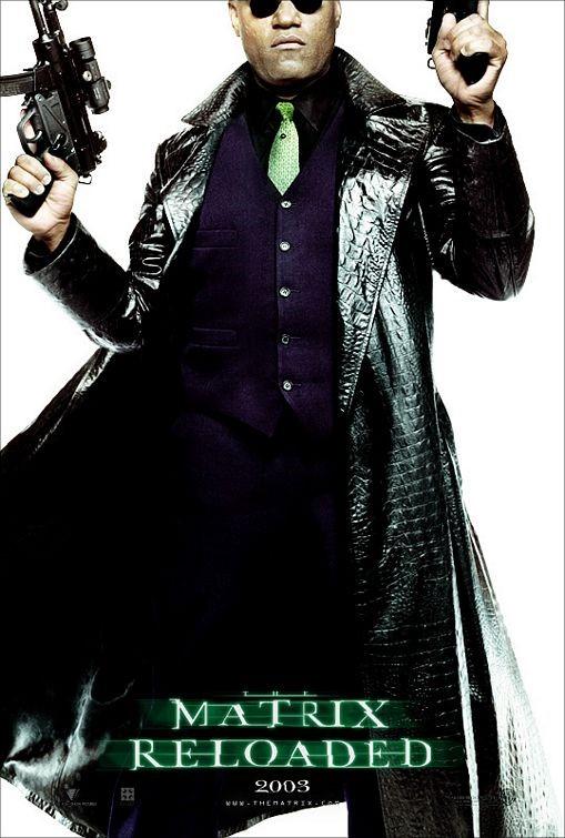 Keanu Reeves THE MATRIX RELOADED set of 7 ORIGINAL movie posters 27x40