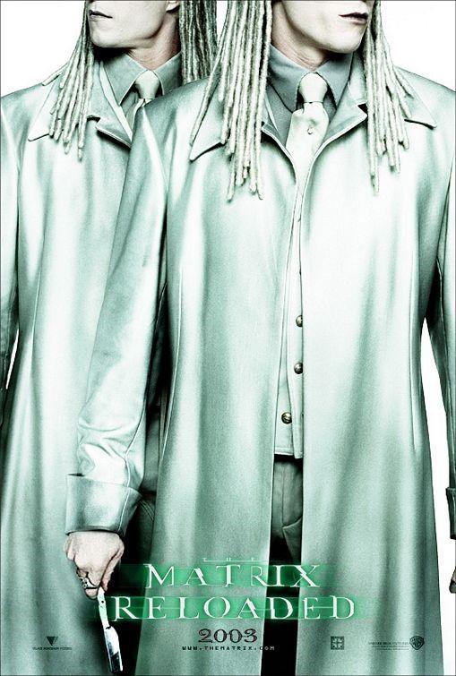 Keanu Reeves THE MATRIX RELOADED set of 7 ORIGINAL movie posters 27x40
