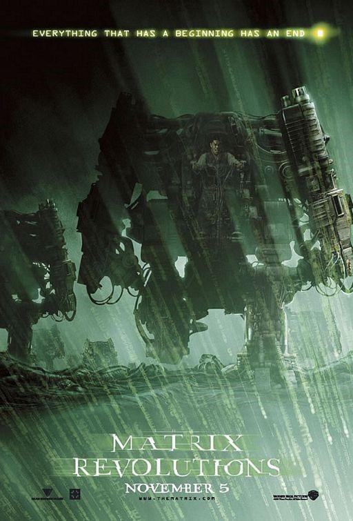 Keanu Reeves THE MATRIX REVOLUTIONS set of 4 ORIGINAL movie posters 27x40