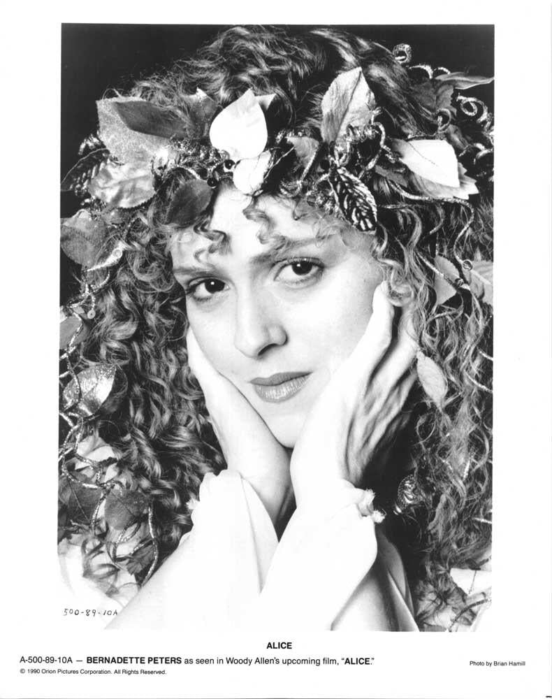 Bernadette Peters ALICE Blythe Banner original press photos 1990