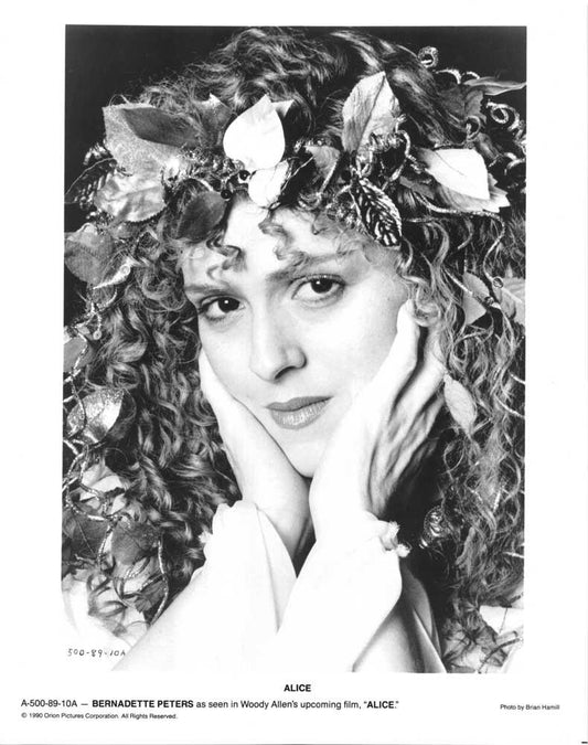 Bernadette Peters ALICE Blythe Banner original press photos 1990