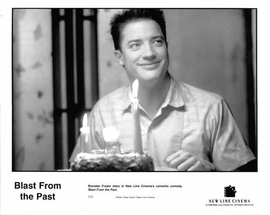 Brendan Fraser BLAST FROM THE PAST Alicia Silverstone original press photos 1999