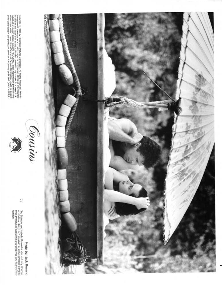 Ted Danson COUSINS Isabella Rossellini William Peterson original press photos