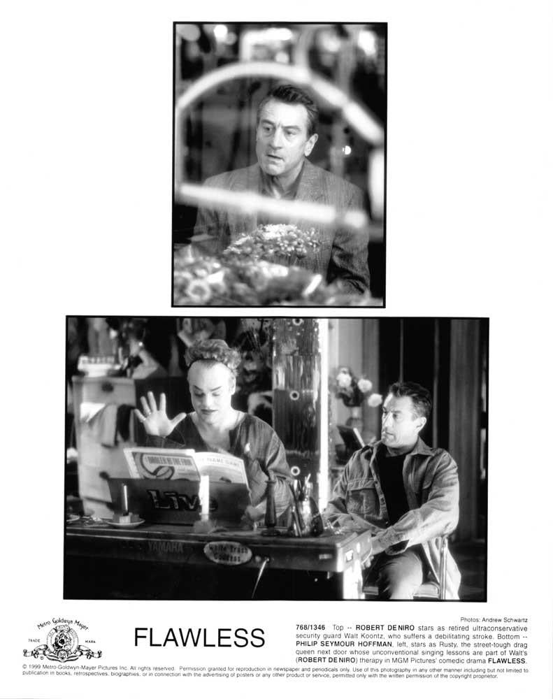 Robert De Niro FLAWLESS Philip Seymour Hoffman original press photo 1999