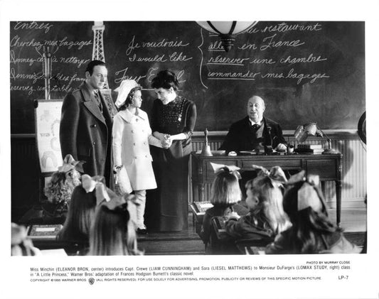 Liam Cunningham A LITTLE PRINCESS Eleanor Bron original press photo 1995