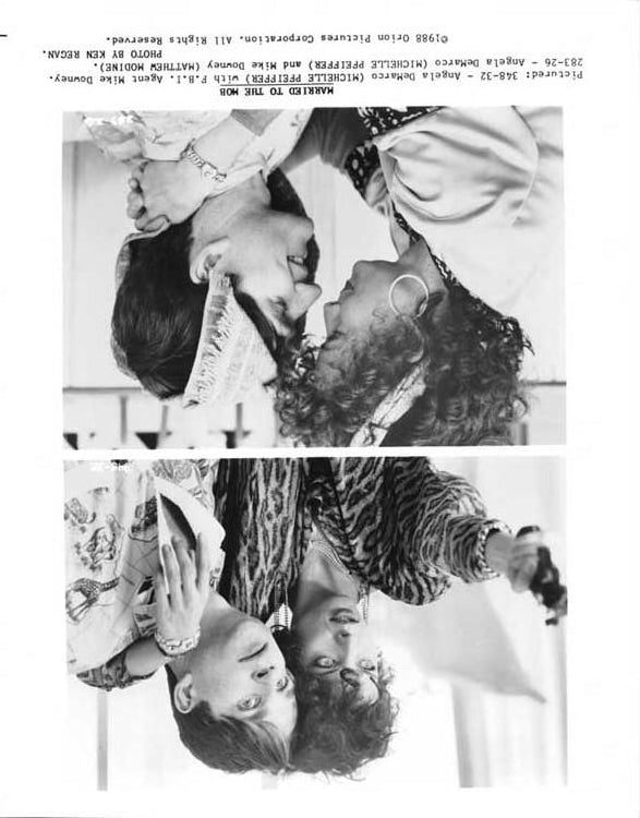 Michelle Pfeiffer 1988 MARRIED TO THE MOB Matthew Modine press kit 11 stills