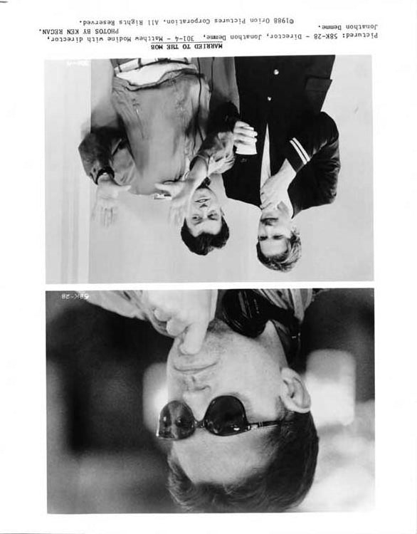 Michelle Pfeiffer 1988 MARRIED TO THE MOB Matthew Modine press kit 11 stills