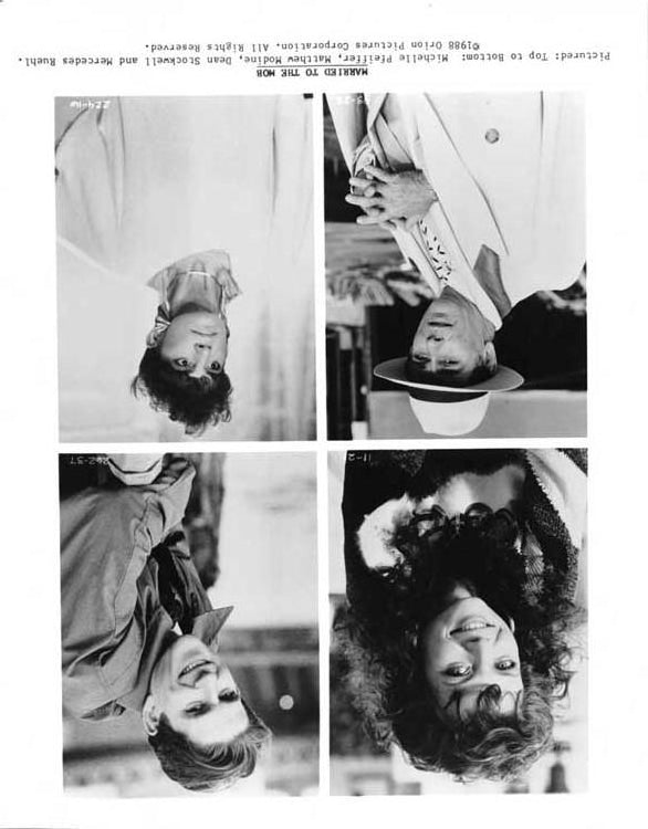 Michelle Pfeiffer 1988 MARRIED TO THE MOB Matthew Modine press kit 11 stills