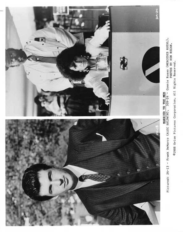 Michelle Pfeiffer 1988 MARRIED TO THE MOB Matthew Modine press kit 11 stills