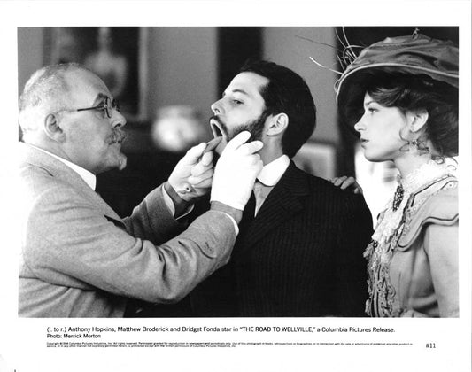 Anthony Hopkins ROAD TO WELLVILLE Matthew Broderick original press photo 1994