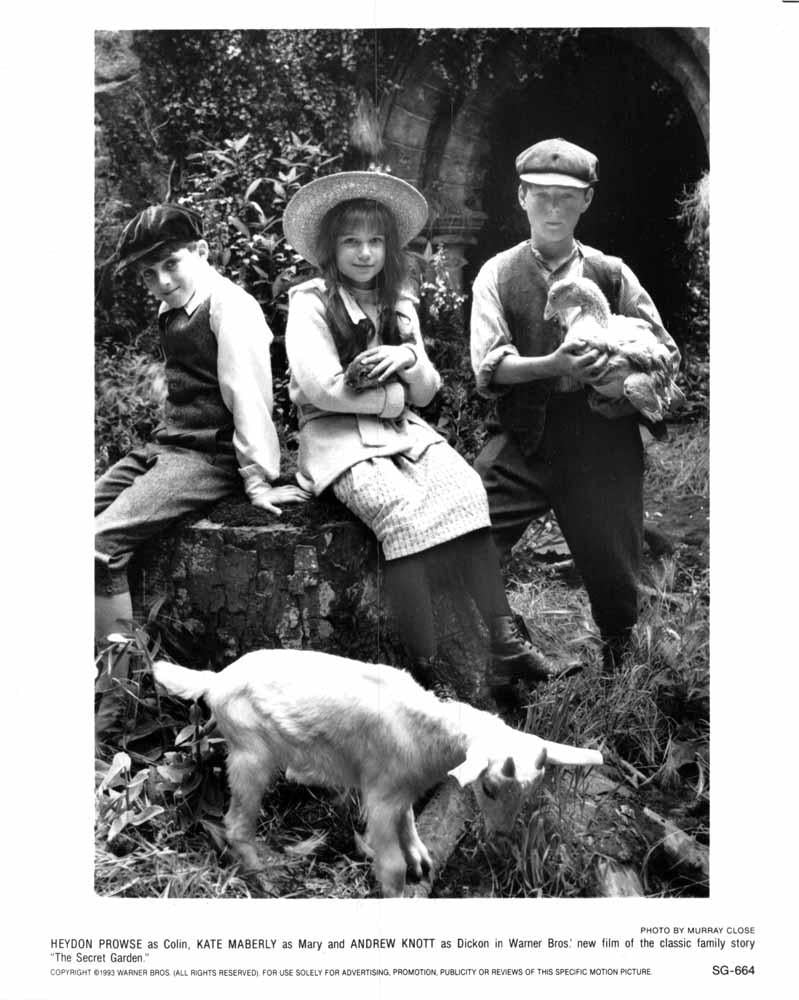 Heydon Prowse SECRET GARDEN Kate Maberly original press photos 1993