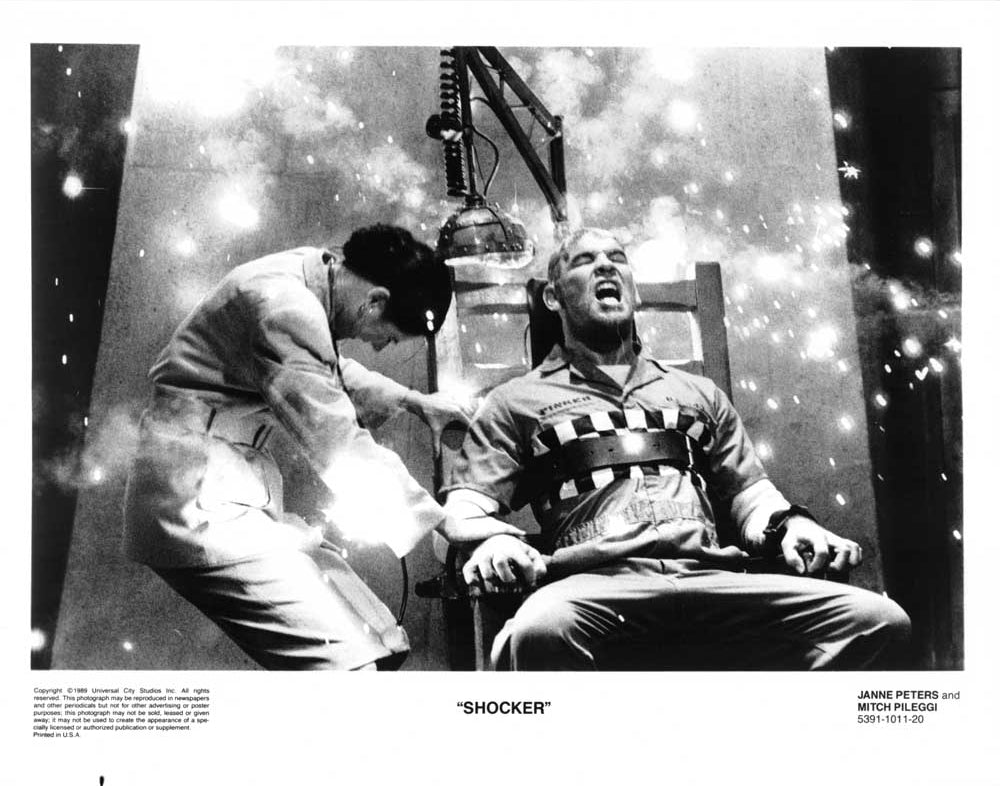 Mitch Pileggi SHOCKER Janne Peters original press photo 1989