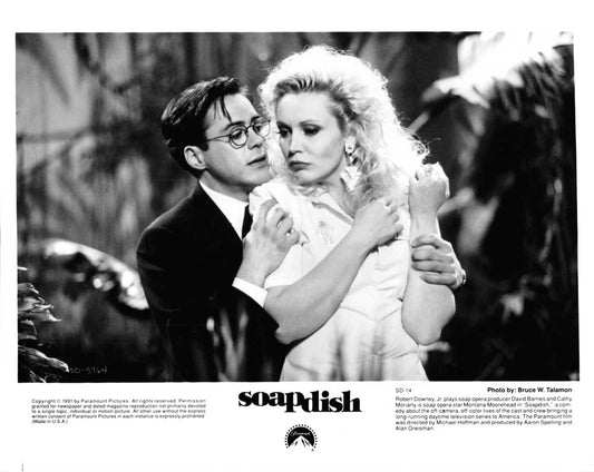 Robert Downey Jr SOAPDISH Cathy Moriarty original press photo 1991