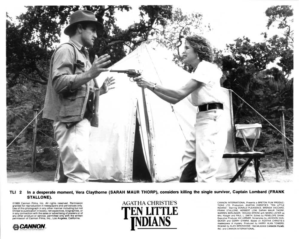 Cannon Films ROCKULA, RIVER OF DEATH, TEN LITTLE INDIANS press kit with photos