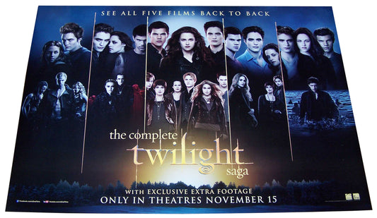 Cineplex Robert Pattinson TWILIGHT MARATHON Kristen Stewart exclusive poster